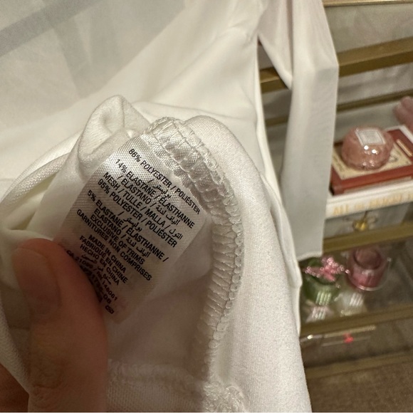 Mesh longsleeve corset top - Picture 7 of 8